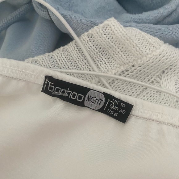 COPY - BOOHOO White short straps dress - Picture 3 of 3